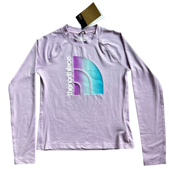 The North Face Amphibious Long-Sleeve Sun Girls T-Shirt - Picture 1 of 6